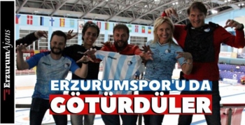 Sporcular Mavi-beyaz forma aldılar!