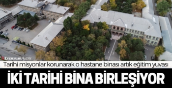 Tarihi hastane binası eğitim yuvası olacak
