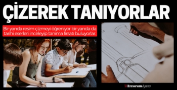 Tarihi resimleyerek öğreniyorlar