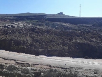 Tekman-Erzurum Palandöken yolunu heyelan vurdu