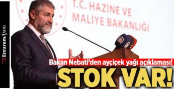 Temmuza kadar Ayçiçek yağımız var!
