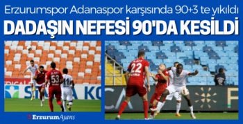 Trendyol 1.Lig: Adanaspor: 1 - Erzurumspor FK: 0