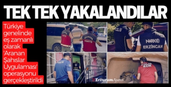 Türkiye genelinde eş zamanlı operasyon: Bin 958 kişi yakalandı