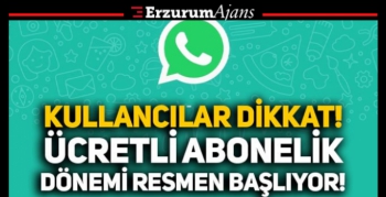 Ücretli abonelik dönemi resmen başlıyor