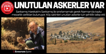  Unutulan askerler için köylülerin şehitlik talebi