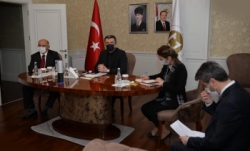 Vali Memiş Kaymakamlarla toplantı yaptı