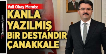 Vali Memiş'ten 18 Mart mesajı