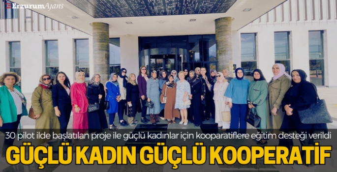 Kadın kooperatiflerine eğitim desteği