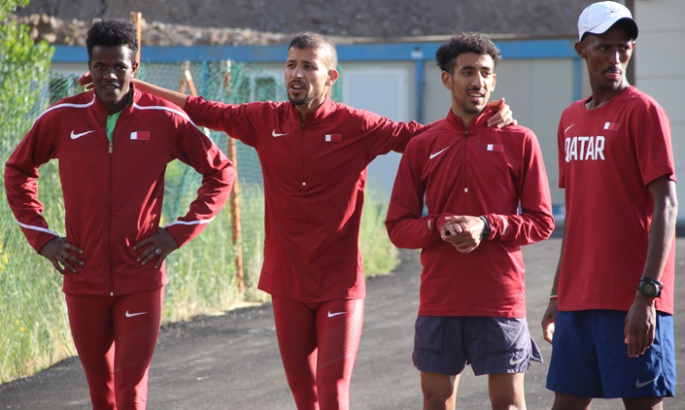  Katarlı atletler Palandöken'e hayran kaldı