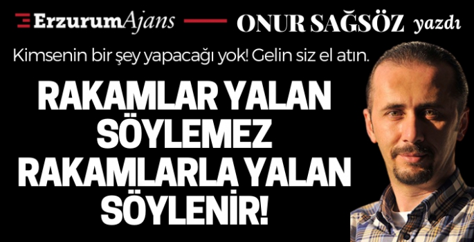 Kimsenin bir şey yapacağı yok! Gelin siz el atın. 