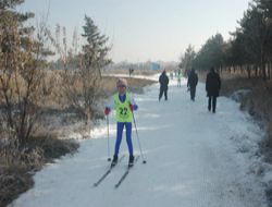 Erzurum'da kayaklı koşu seçmeleri yapıldı!..