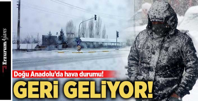 Meteorolojiden uyarı!