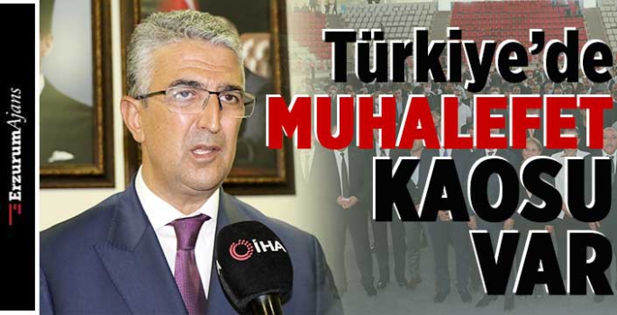 Milletvekili Kamil Aydın, muhalefeti eleştirdi