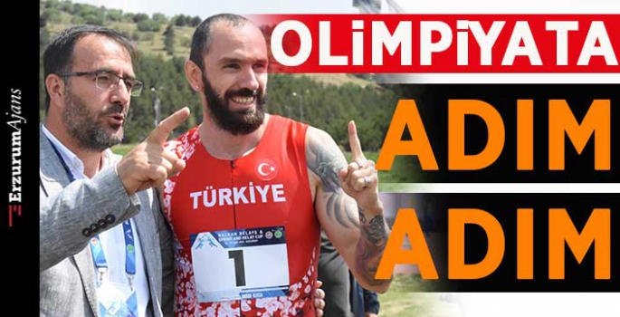 Olimpiyat için koştular