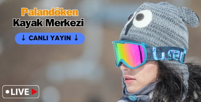 Palandöken Kayak Merkezi Canlı Yayın 