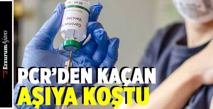 PCR testi zorunluluğu aşıda hız kazandırdı