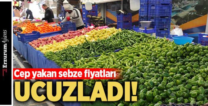 Sebze fiyatlarında düşüş!