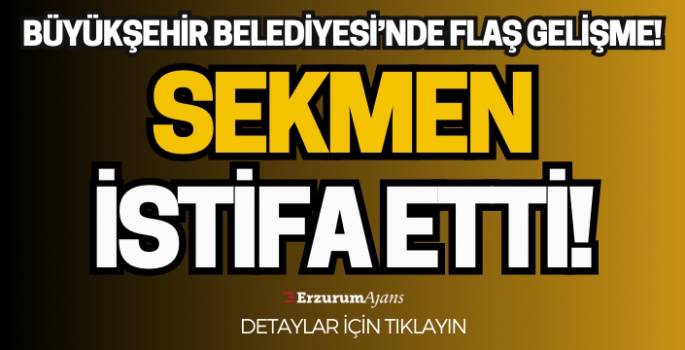 Sekmen'in istifası nasıl yorumlandı?