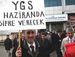 Erzurum Kamu-Sen'den YGS protestosu!..