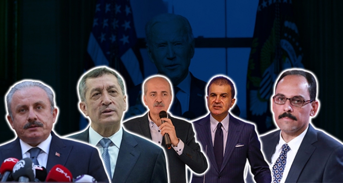 Türkiye'den Biden'e tepkiler çığ gibi...