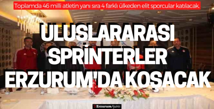 Uluslararası Sprint ve Bayrak Kupası Yarışları Erzurum'da yapılacak