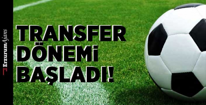 Yaz transfer sezonu resmen başladı