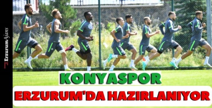 Konyaspor, yeni sezona Erzurum'da hazırlanıyor