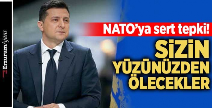 Zelenski'den NATO'ya tepki 