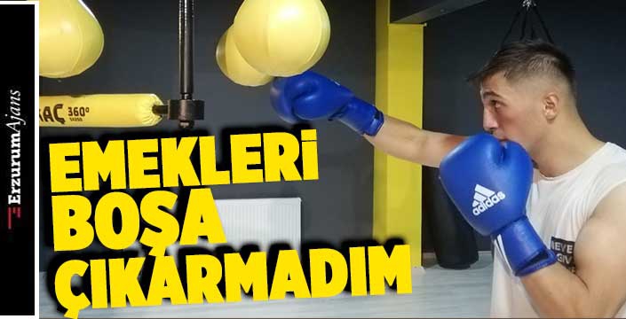 10 yıl sonra Erzurum'a madalya getirdi