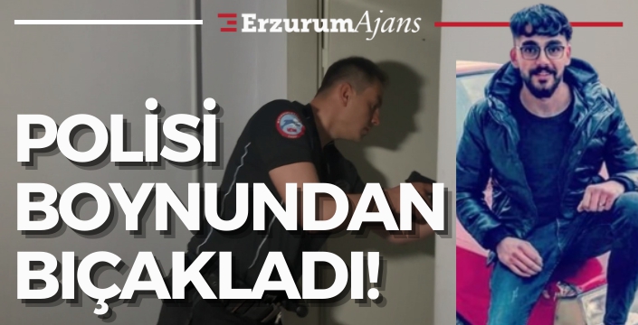 112 ekiplerine desteğe giden polisi bıçakladı