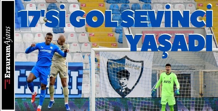 17 futbolcu gol sevinci yaşadı