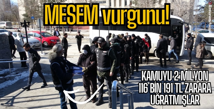 21 şüpheliden 7'si tutuklandı