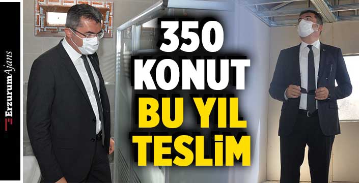 Afet konutları inşaatında sona gelindi