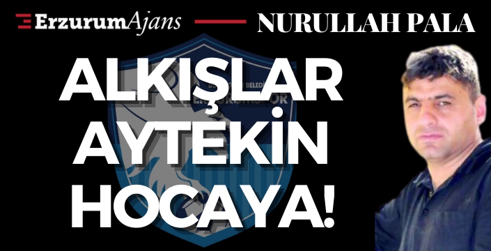 Alkışlar Aytekin Hocaya!