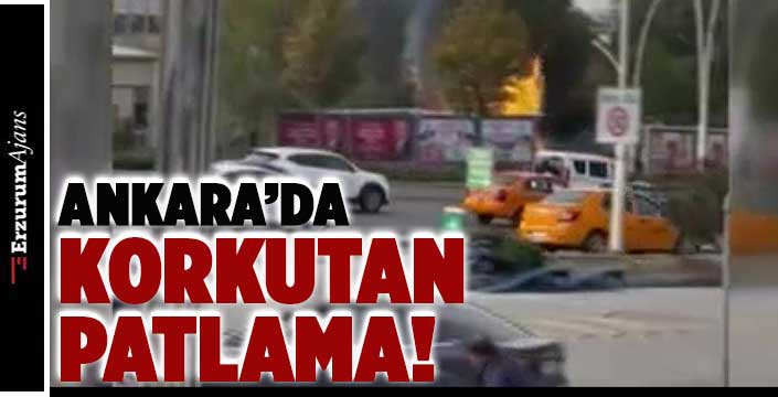 Ankara'da MTA yerleşkesinde patlama!