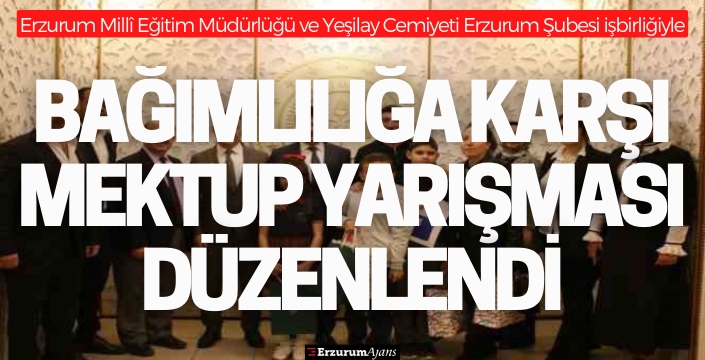 Bağımlılıkla mücadele için mektup yazdılar