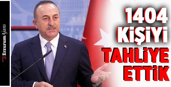 Bakan Çavuşoğlu'ndan tahliye açıklaması!