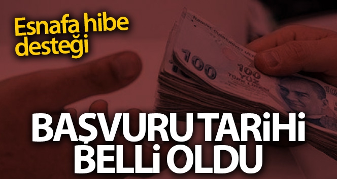 Bakan Muş açıkladı! Esnafa hibe başvurusu 25 Mayıs'ta başlıyor