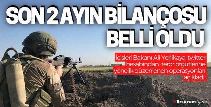 Bakan Yerlikaya açıkladı: 172 terörist öldürüldü