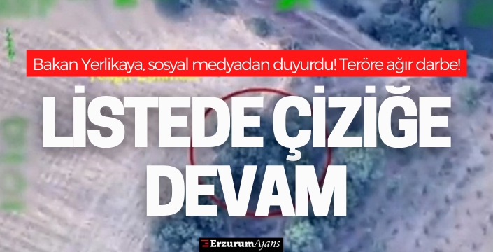 Bakan Yerlikaya, sosyal medyadan duyurdu!