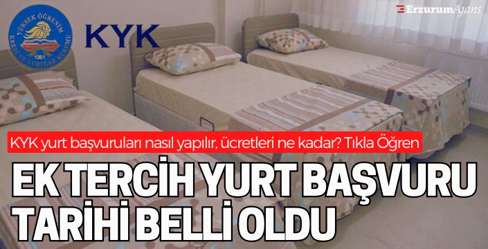 Bakanlık duyurdu, yurt başvuruları başladı