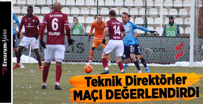 Bandırmaspor- Erzurumspor maçının ardından