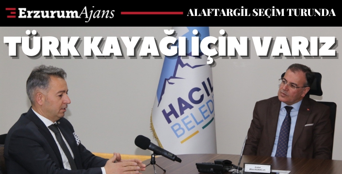 Başkan adayı Alaftargil seçim turunda