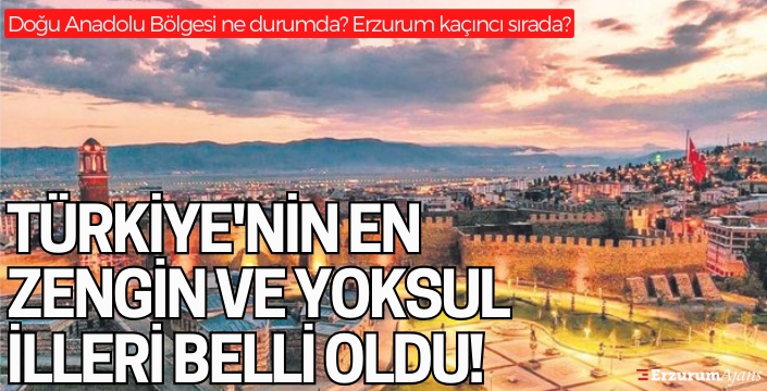 BDDK verileri açıkladı! İşte en zengin ve yoksul iller! Doğu Anadolu Bölgesi ne durumda?