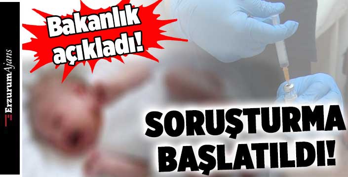 Bebeklere COVID-19 aşısı iddiasına soruşturma