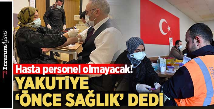 Belediye personeli taramadan geçti 