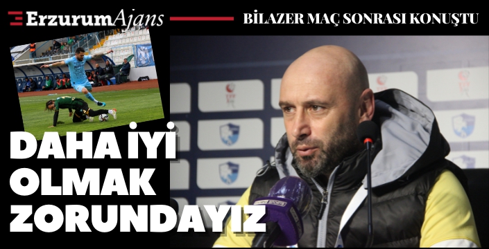 Bilazer: Play-Off şu an bizim için garanti