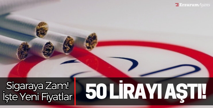 Büyük zam geldi! En ucuz sigara 47 TL oldu