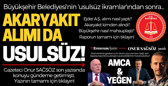 Büyükşehir Belediyesi'nden bir 'usulsüzlük' daha! 