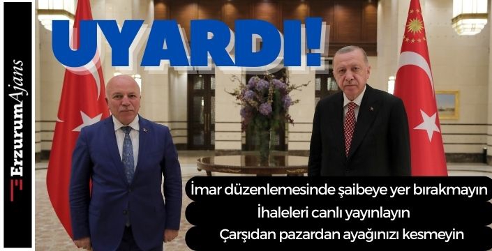 Cumhurbaşkanı Erdoğan, AK Partili belediye başkanlarını uyardı